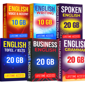 100+ GB Spoken English Material